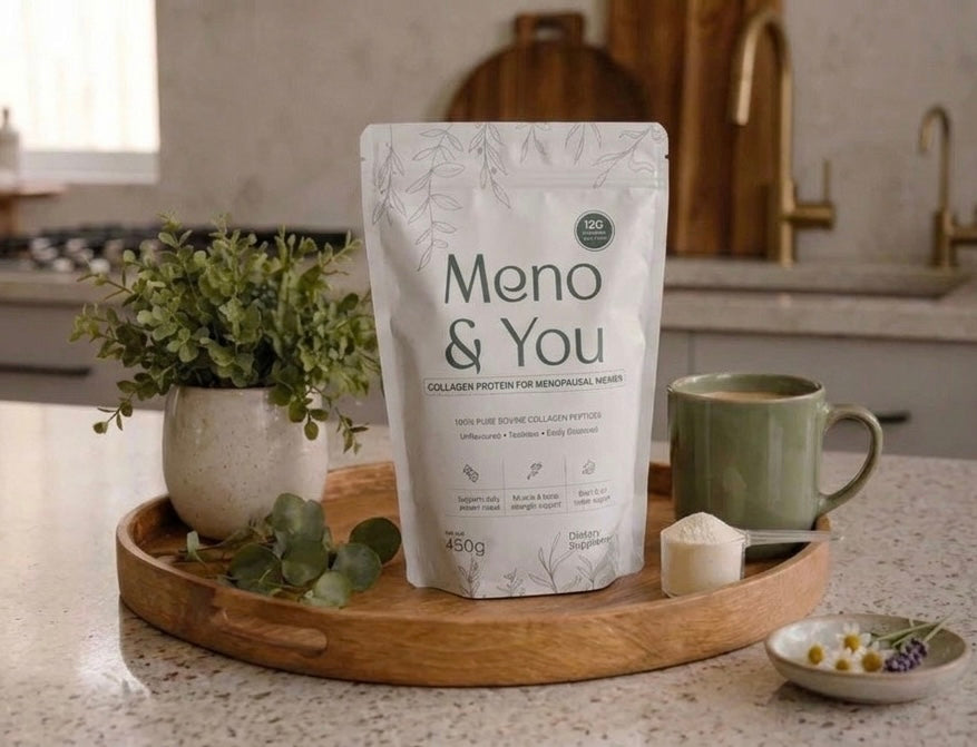 Meno & You Protein Collagen. The Simple Solution.